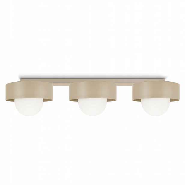 Stropní Svítidlo Lustr Stropní Svítidlo Loft Béžová 3xG9 Skleněné koule Modern Luxolar