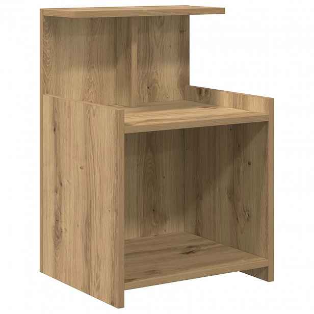 vidaXL Noční skříňka Artisanový dub 40 x 35 x 60 cm Kompozitní dřevo