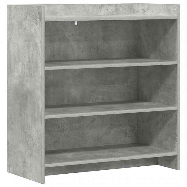 vidaXL Servírovací skříň Betonově šedá 75 x 36 x 80 cm
