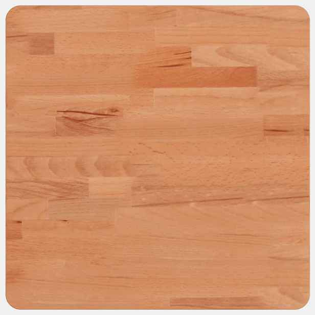 vidaXL Stolní deska 40 x 40 x 2,5 cm čtvercová masivní bukové dřevo