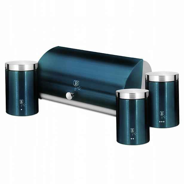 BH-6734 Chlebník se sadou nádob Berlinger Haus Aquamarine Line