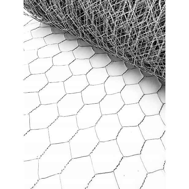 Hexagonální plotová síť 0,5 m x 10 m pozink