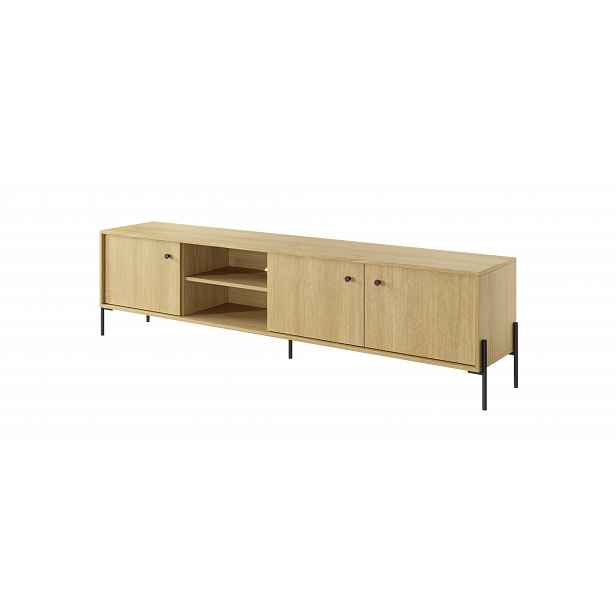 RTV stolek v dekoru dub SCANDI 203 3D