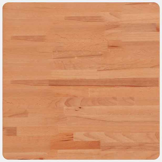 vidaXL Stolní deska 50 x 50 x 2,5 cm čtvercová masivní bukové dřevo