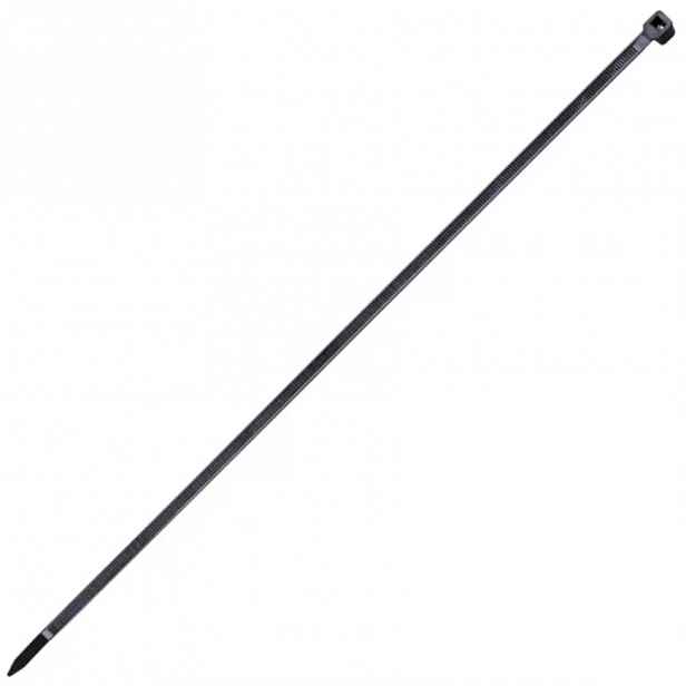 Vázací pásky 3.6 x 150 mm černé, nylon, 100 ks.