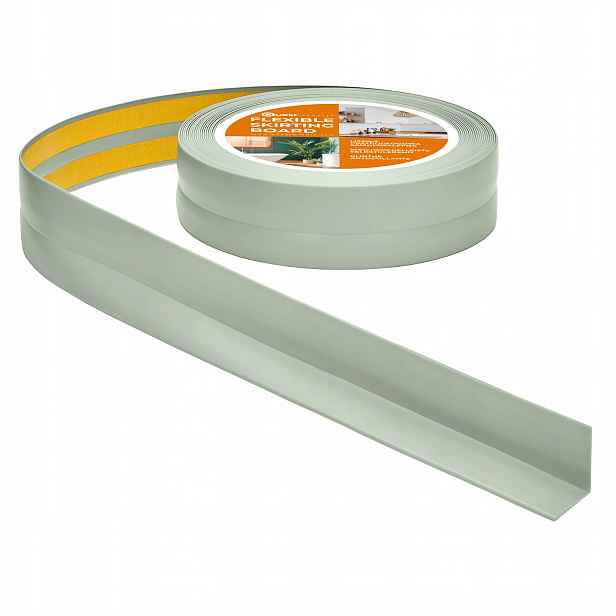 Dokončovací lišta samolepicí světle zelená Pvc 25 m 30x30 mm