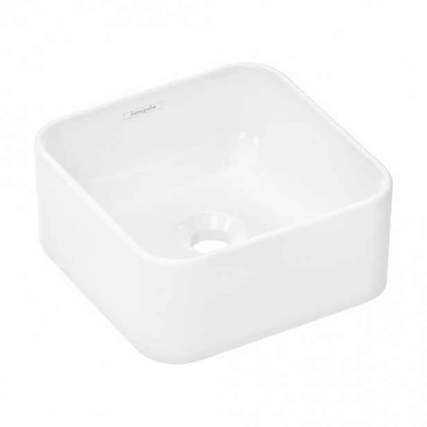 Hansgrohe Xuniva Q umyvadlo na desku 30x30 cm bez otvoru pro baterii, bez přepadu 60167450