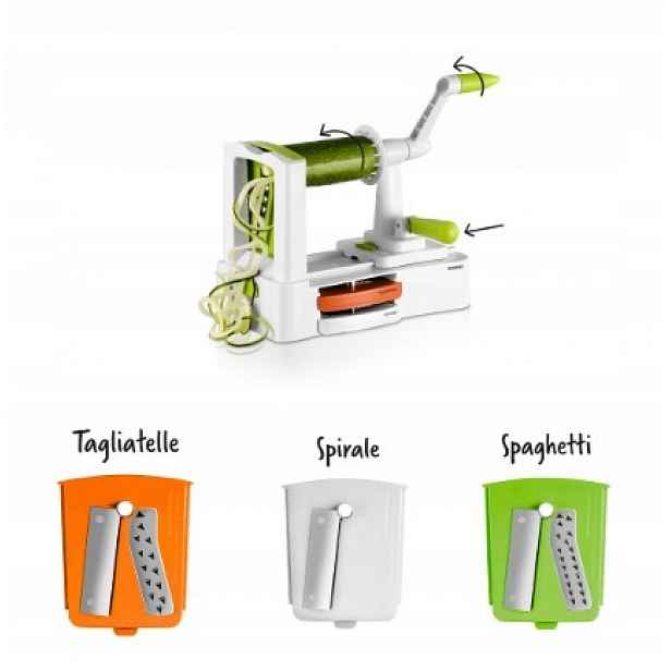 Kráječ Moha na kliku, sekáček Helix spiralizer