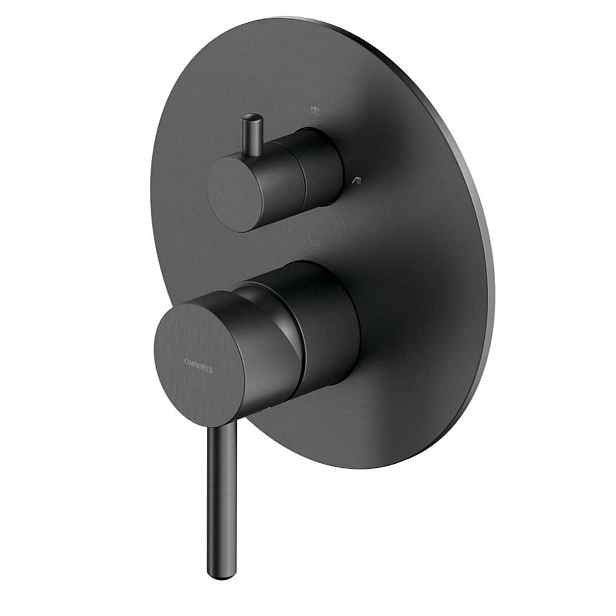 OMNIRES Y - Baterie pod omítku, pro 3 spotřebiče, kartáčovaný grafit Y1248ROGR