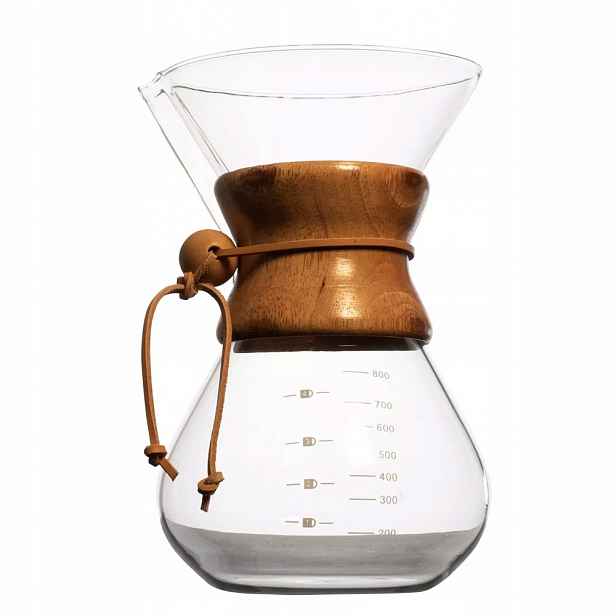 Vařič kávy typu Chemex 800 ml filtr pro opakované použití