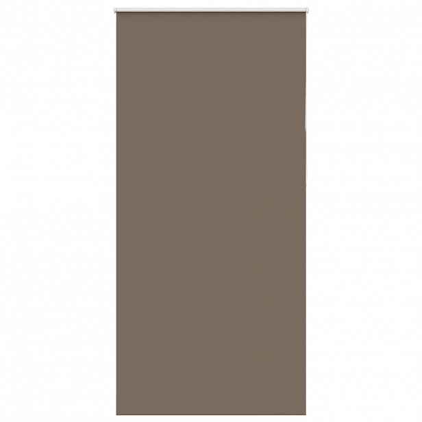 vidaXL Roleta zatemňovací Káva 110x210cm Šířka látky 105,7cm Polyester