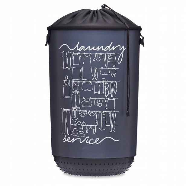 Uzavíratelný koš na prádlo Clothes Line, 40 l