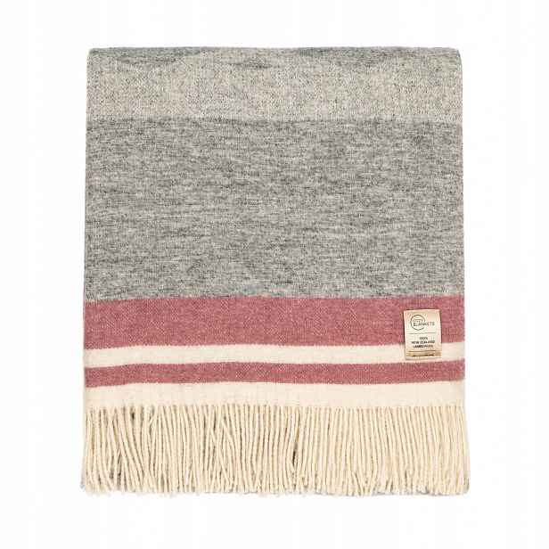 Vlněná Deka teplá měkká 100% vlna pléd 170x200 Cozy Blankets