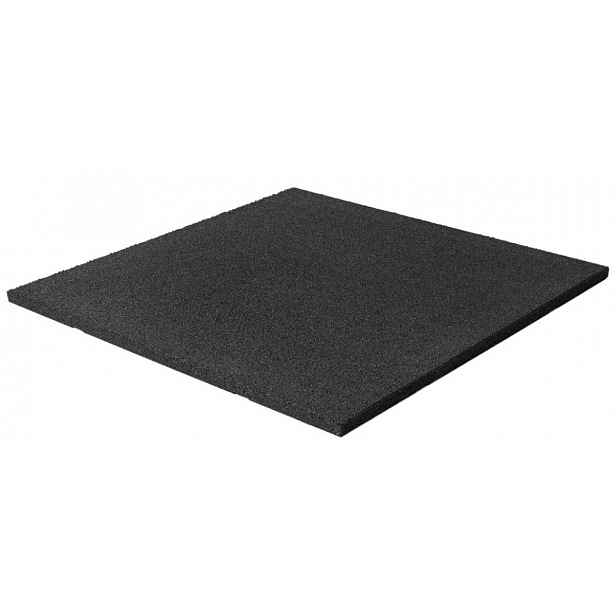 Gumová dlaždice GUTTA Play 100 x 100 x 4 cm, černá