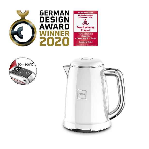 Rychlovarná konvice Novis Kettle KTC1 (bílá)