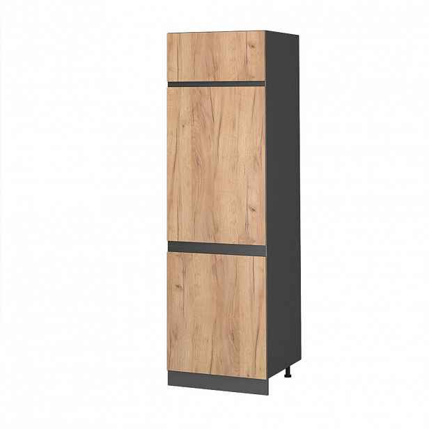 Vicco SKŘÍŇKA NA LEDNICI R-Line Zlatý mocný dub 60 cm Tvar J