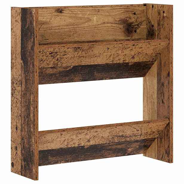 vidaXL Skříň na obuv 60 x 18 x 60 cm Kompozitní dřevo Staré dřevo