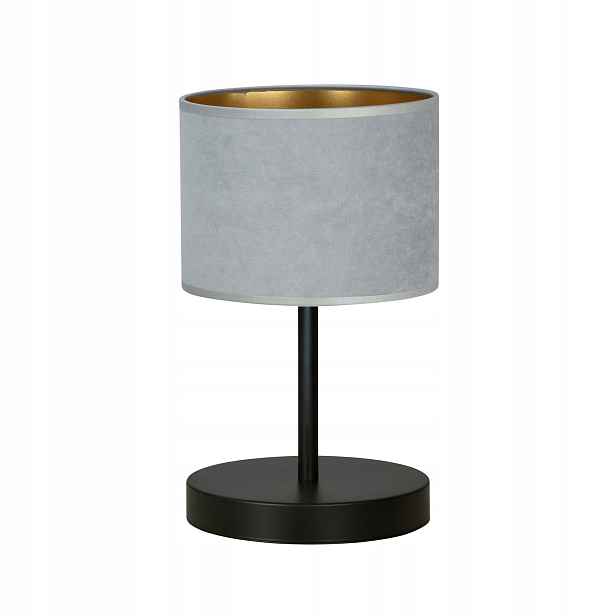 Noční Lampa Emibig Hilde LN1 1xE27 15W Černá Šedá Kovová Emibig