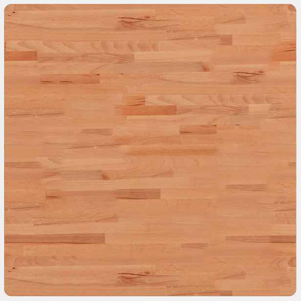 vidaXL Stolní deska 80 x 80 x 2,5 cm čtvercová masivní bukové dřevo