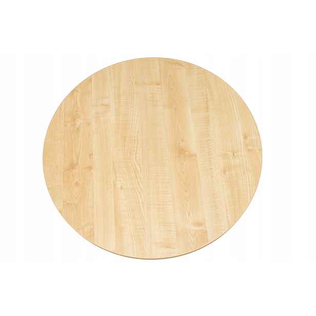 Deska stolu kulatý pro stůl 100 cm javor 25 mm Abs hrana Swiss Krono