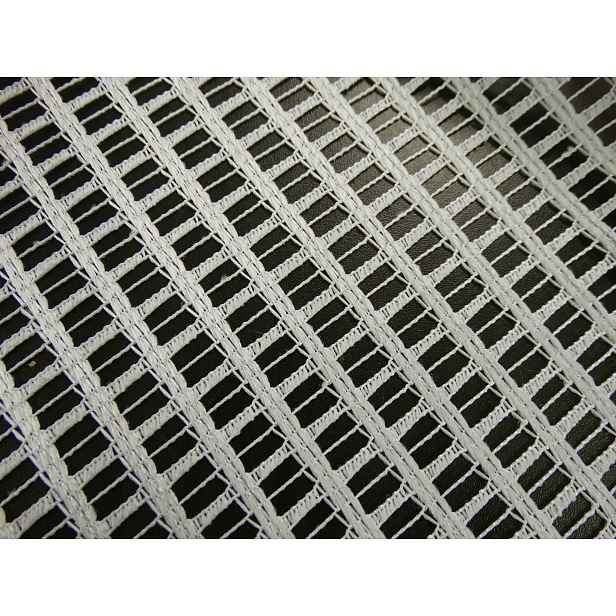 Mg Záclona silná síťová síť Alba Ecru 350x160 cm Šitá S Páskou M