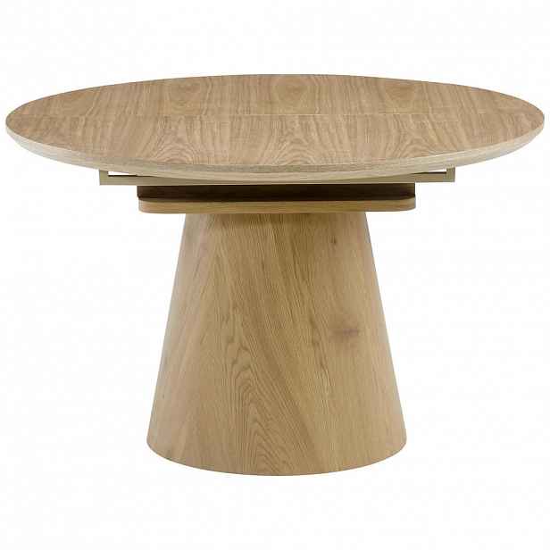 P & B JÍDELNÍ STŮL, barvy dubu, 120-160/120/76 cm