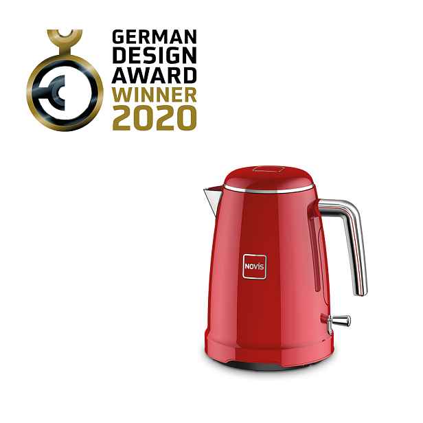 Rychlovarná konvice Novis Kettle K1 (červená)