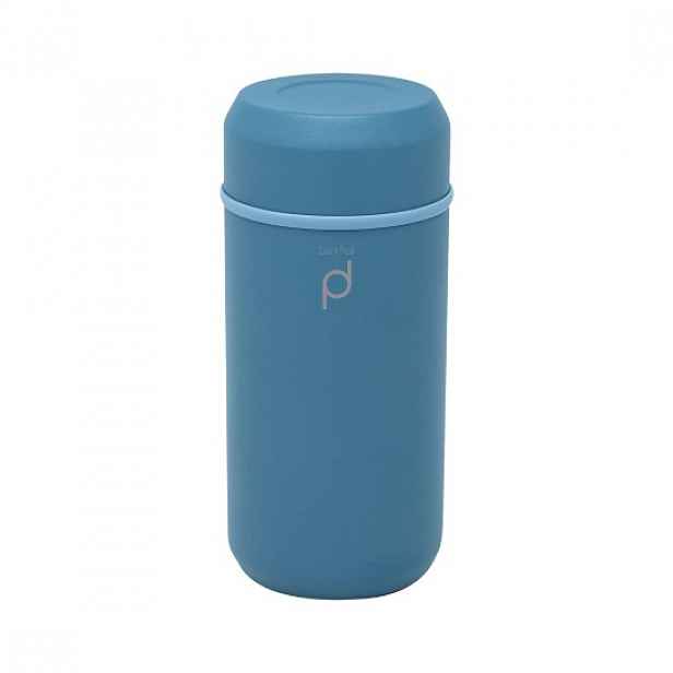 Tepelně izolační láhev z nerezové oceli, "DrinkPod", 350 ml, "Steel Bl