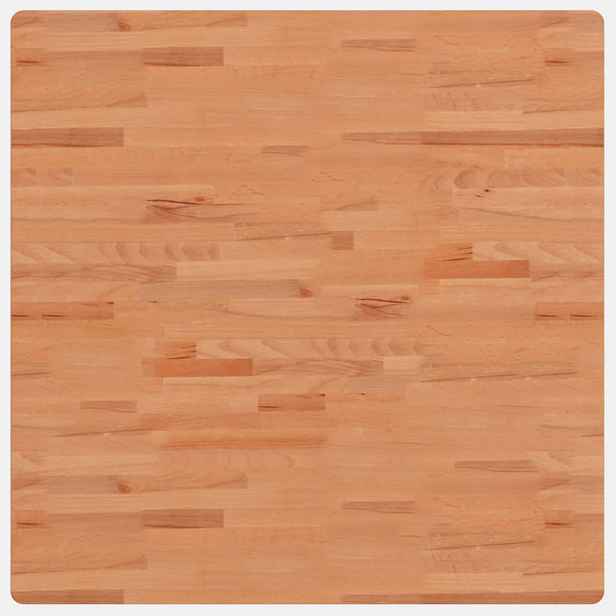 vidaXL Stolní deska 90 x 90 x 2,5 cm čtvercová masivní bukové dřevo