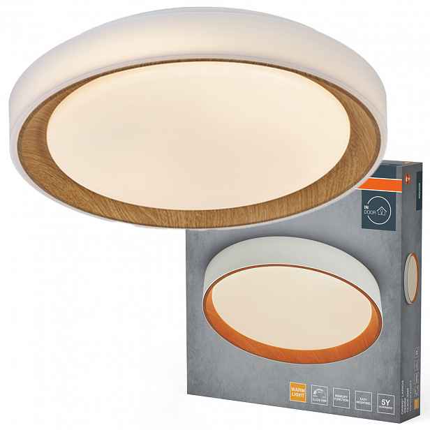 Stropní Svítidlo Led nástěnné svítidlo 24W 1600lm 3000K Teplá hnědá Orbis Osram