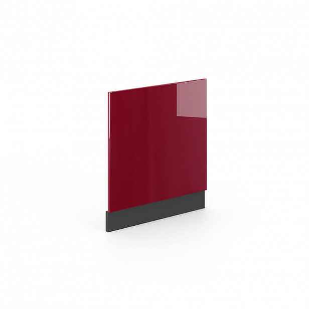 Vicco PŘEDNÍ PANEL Fame-Line Bordó červená vysoký lesk 60 cm bez pracovní desky