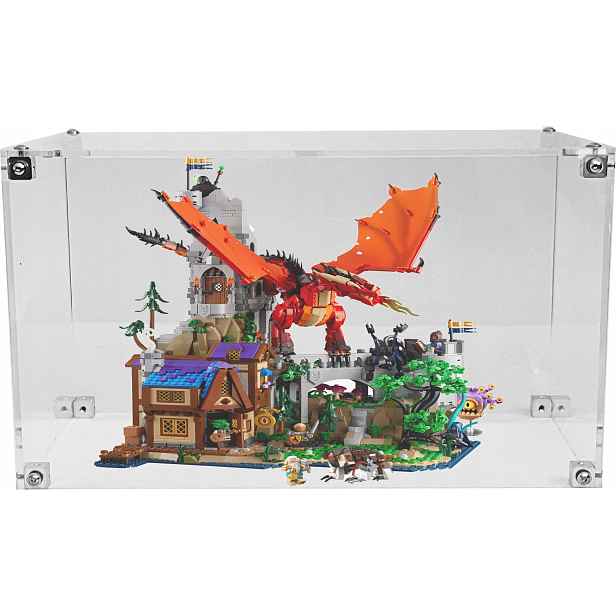 Vitrína Drewlandia pro stavebnici Lego 21348 D&D: Příběh červeného draka
