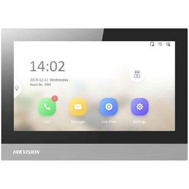 Monitor Videotelefonu Hikvision DS-KH8380-WTE1 8" Ip Wifi Sip Touch