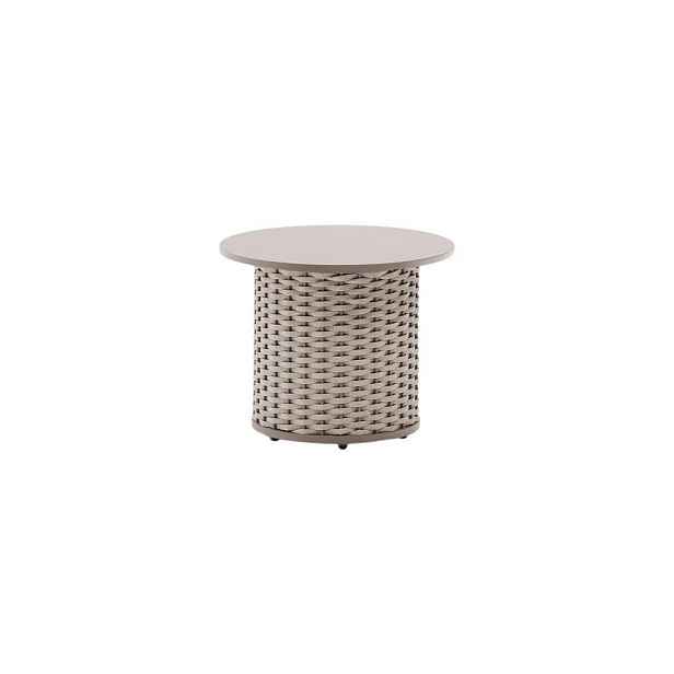 Kovový kulatý zahradní stolek ø 50 cm Sedalis – Kave Home