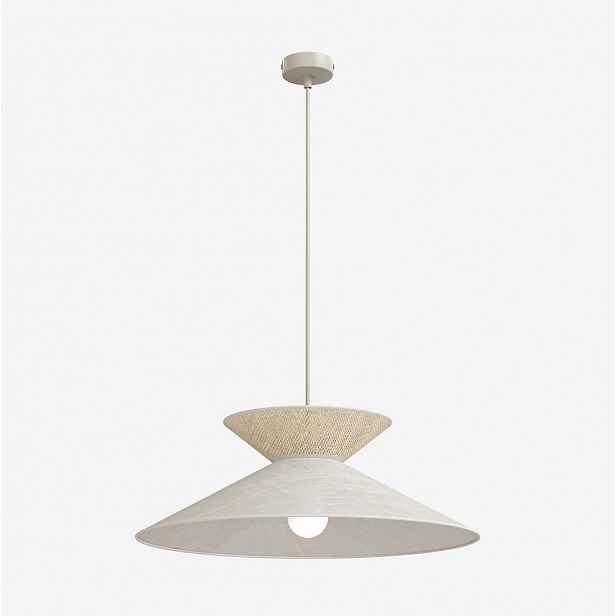 Závěsná lampa Softa 1 Mokka Rattan Ø50 cm E27