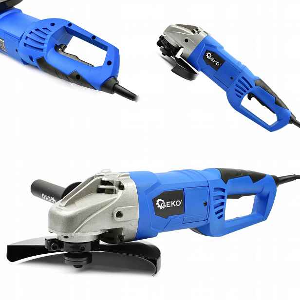 Úhlová Bruska 230 MM 2000 W, Profesionální Otočná Rukojeť