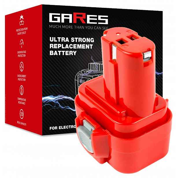 Akumulátor pro Makita 6222D 6222DE 6222DWE 2Ah 9,6V