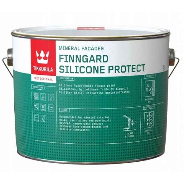 Barva Tikkurila Finngard Silicone Protect 9L bílá