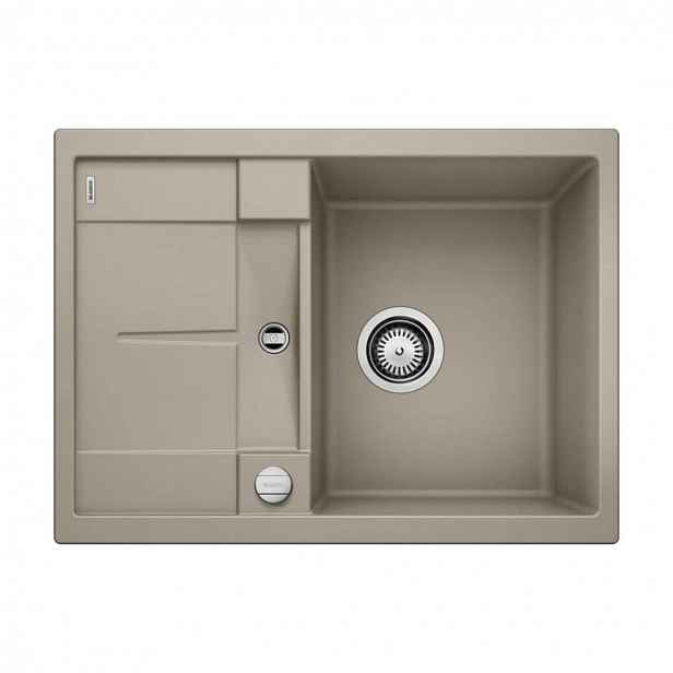 Blanco Metra 45 - Silgranitový dřez, 68x50 cm, s ovládáním odtoku, tartufo 519580