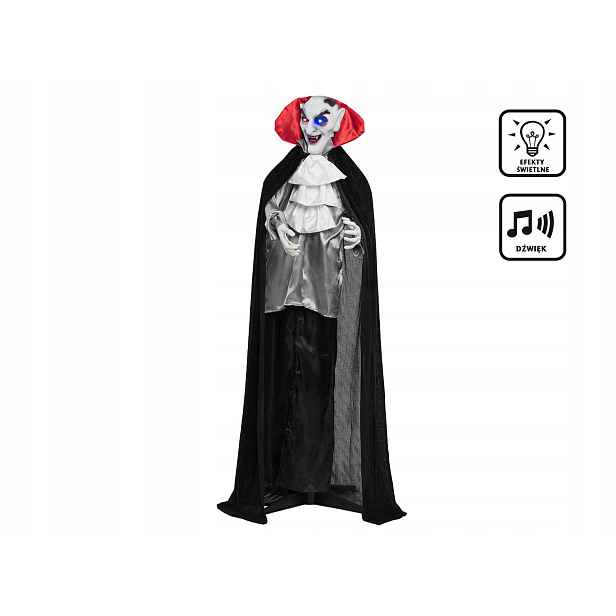 Dekorace Zlověstný upír 165 cm Halloween