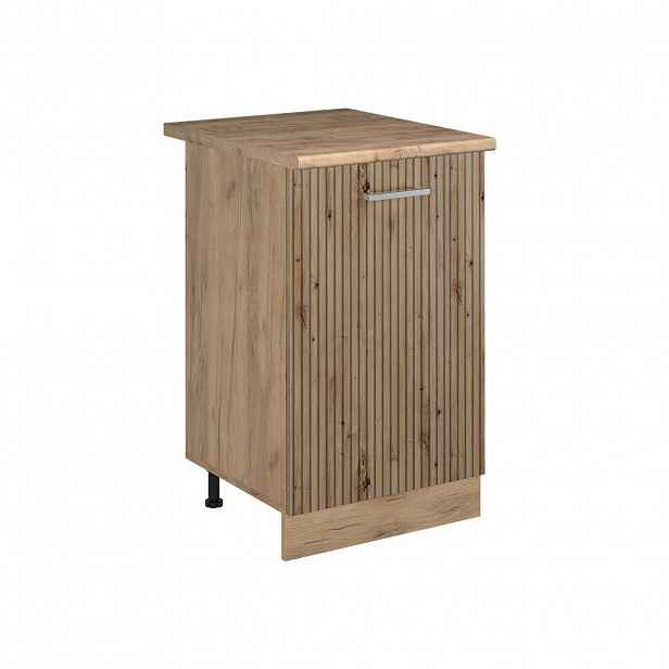 Vicco SPODNÍ SKŘÍŇKA KUCHYŇSKÉ LINKY R-Line, Řemeslný dub/Zlatý mocný dub, 50 cm pracovná doska Dub Goldkraft