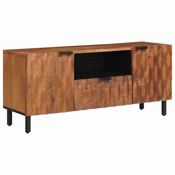 vidaXL Televizní skříň Akátová hnědá povrchová úprava 105 x 33 x 46 cm