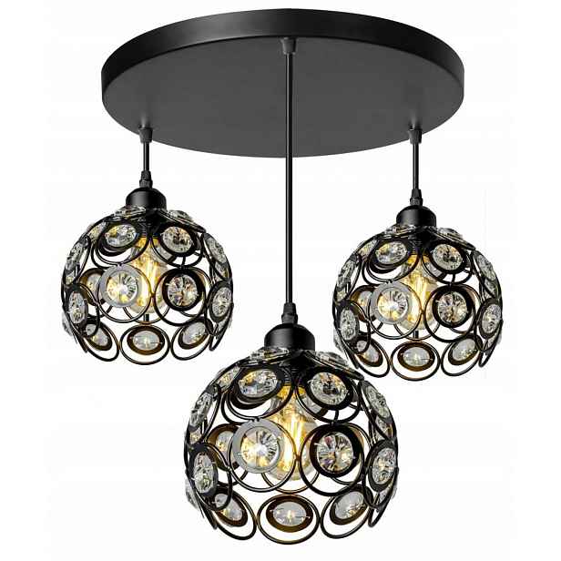 Lampa APP209-3CPR Black
