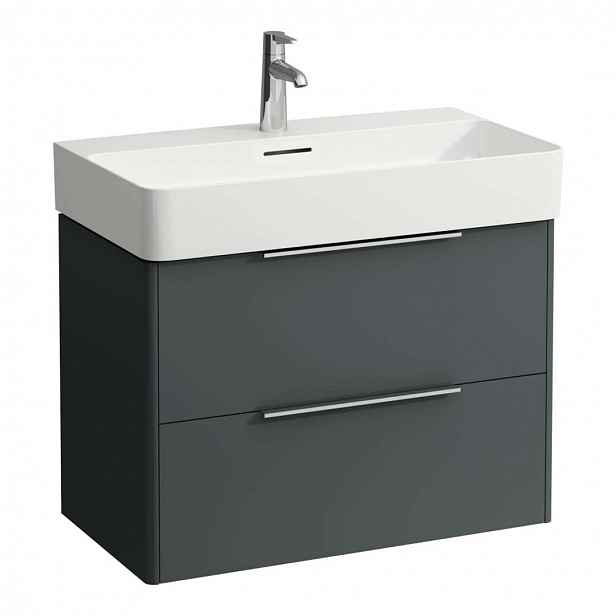 Laufen Base - Umyvadlová skříňka, 52x73x39 cm, 2 zásuvky, šedá H4023521102661