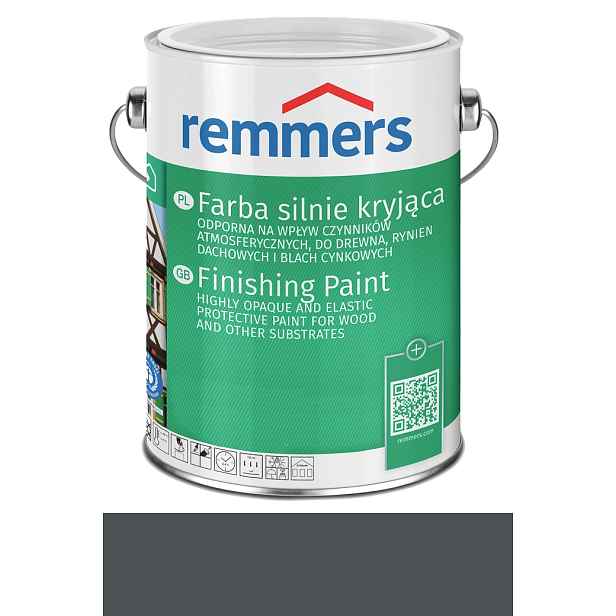 Remmers Deckfarbe barva na dřevo 0,75L Antracitová