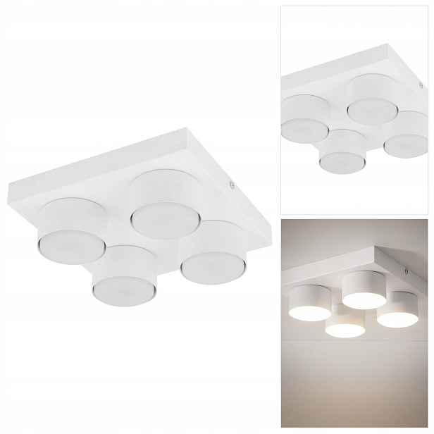 Stropní svítidlo bílá Brix, moderní, 4 zdroje do kuchyně Tk Lighting
