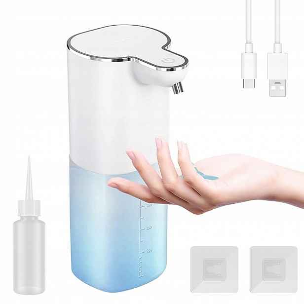 Dávkovač Pěnového Mýdla Automatický Bezdotykový Bílý Usb-c 400ML