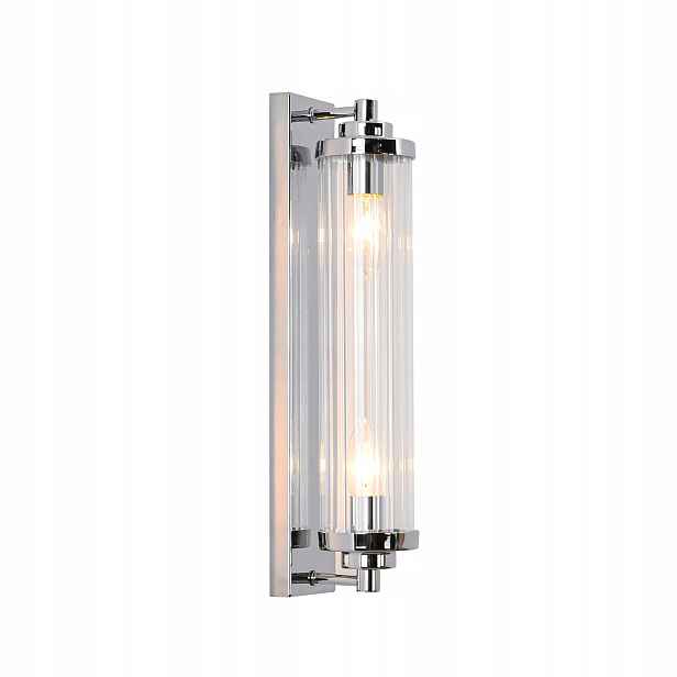 Dekorativní nástěnné svítidlo v chromovém vintage retro provedení Light Prestige
