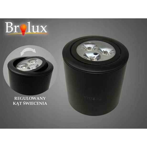 Downlight Led Ryman 3W Dw černá