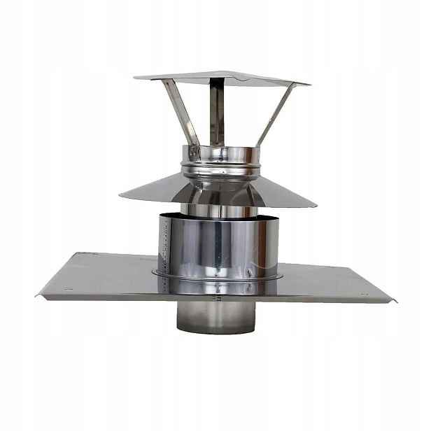 Ventilační otvor nerezový 80/125 mm Equation
